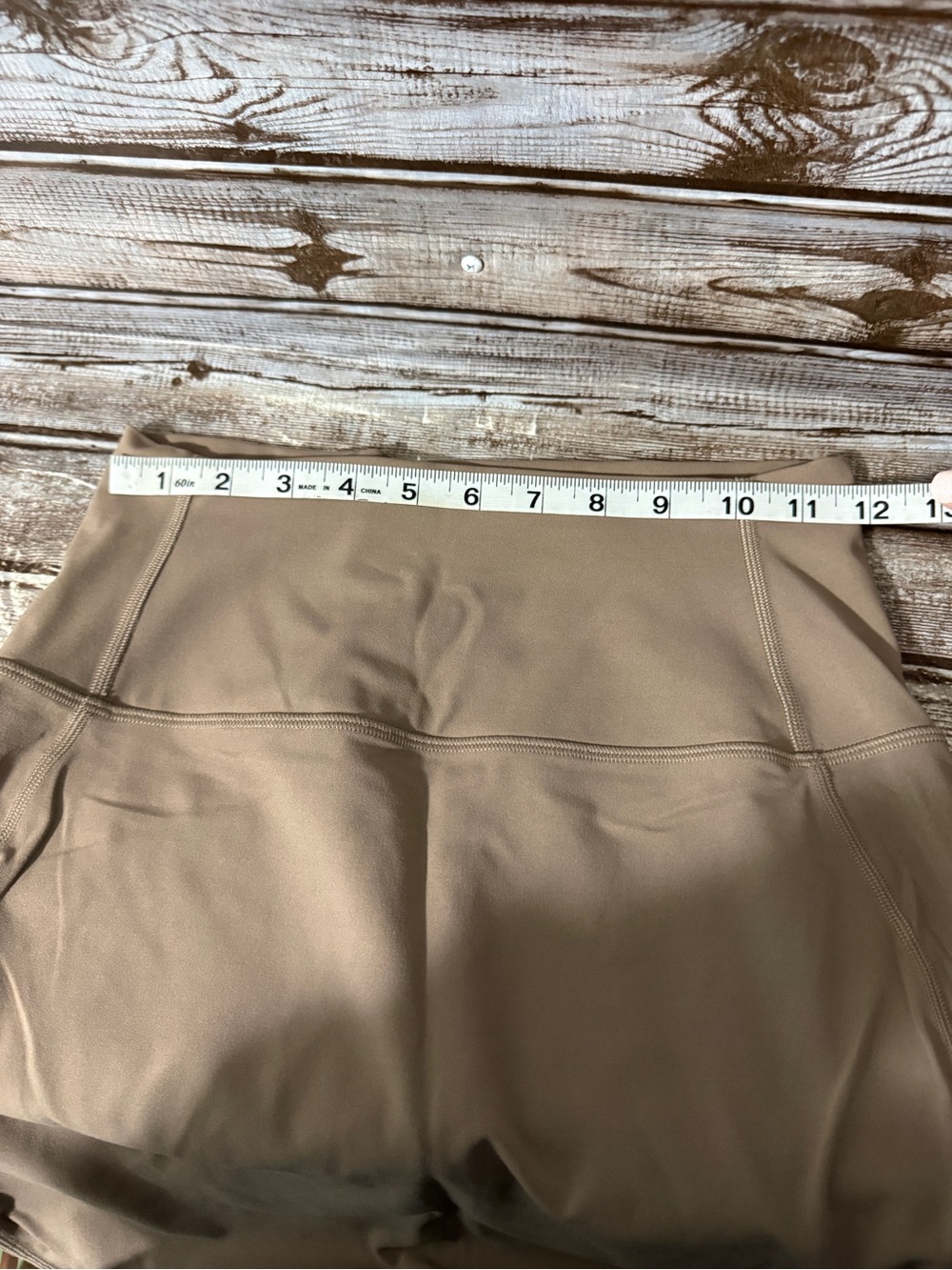 Lululemon Nulu Slim Fit High Rise Skirt in Taupe Brown see description size sm - Picture 5 of 6